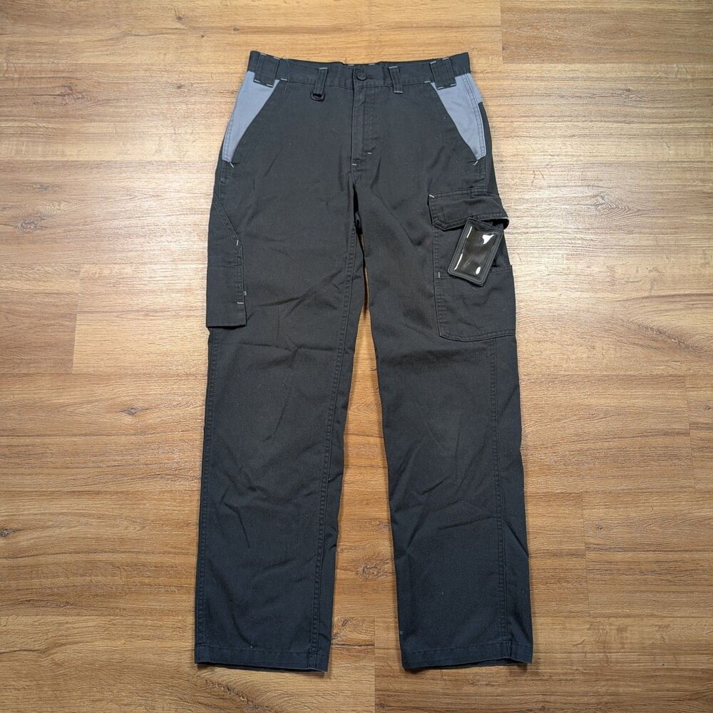 Blaklader Work Pants Men 32x30 C 48 Black Industry Carpenter Utility Cargo